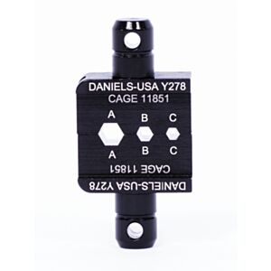 DMC Y278 0.197" - 0.128" - 0.105" Hexagonal Crimp Y Die Set