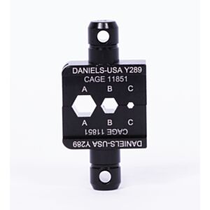 DMC Y289 0.255" - 0.178" - 0.068" Hexagonal Crimp Y Die Set