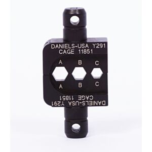 DMC Y291 0.218" - 0.197" - 0.16" Hexagonal Crimp Y Die Set