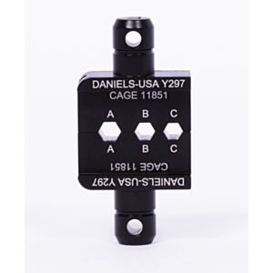 DMC Y297 0.178" - 0.16" - 0.151" Hexagonal Crimp Y Die Set