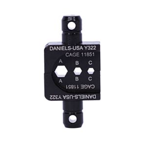 DMC Y322 0.202" - 0.128" Hexagonal Crimp Y Die Set - ITT Cannon CCT-DM