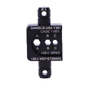 DMC Y361 0.178" - 0.151" - 0.128" Hexagonal Crimp Y Die Set
