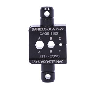 DMC Y422 0.213" - 0.178" - 0.068" Hexagonal Crimp Y Die Set