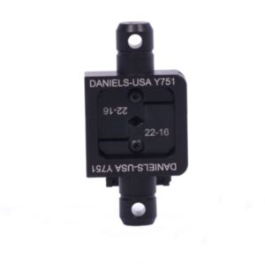 DMC Y751 0.062" - 0.4" Indent Crimp Y Die Set - TE 46673