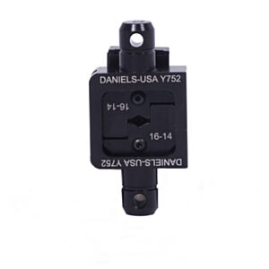 DMC Y752 0.07" - 0.5" Indent Crimp Y Die Set - TE 46988