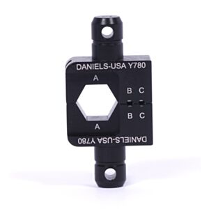 DMC Y780 0.429" - 0.0755" Hexagonal Crimp Y Die Set - Amphenol 227-1414