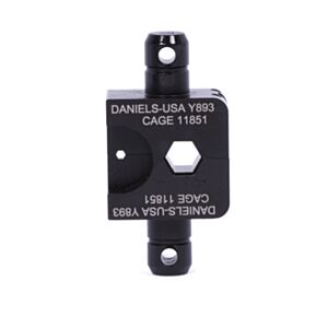 DMC Y893 0.255" - 0.069" Hexagonal Crimp Y Die Set - Kings KTH2216