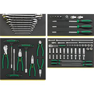 Stahlwille 97830822 1120/2 TCS Tool Set for Audi Vehicles - 73 Pieces