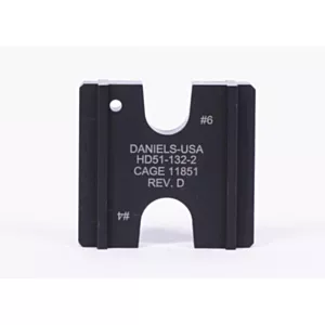 DMC HD51-132-2 0.219" Double Indent Crimp Die Set