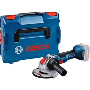 Bosch 06017B0101 GWX 18V-10 Professional Cordless Angle Grinder with X-LOCK - 125mm (L-BOXX)
