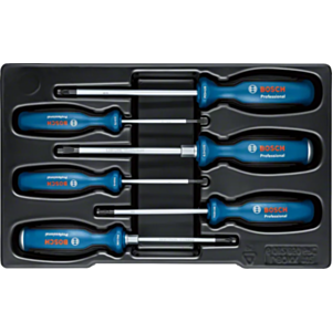 Bosch 1600A02CV3 Professional Screwdriver Set -  6pc (SL/PH/PZ/TX)