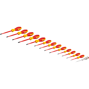 Bosch 1600A02NF9 Professional Insulated VDE Mixed Screwdriver Set - 14pc 