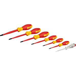 Bosch 1600A02NF8 Professional Insulated VDE Screwdriver Set - TX (7pc) 