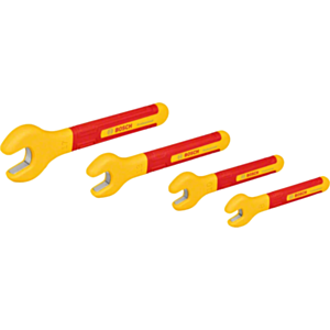 Bosch 1600A02NE8 Professional VDE Spanner Set - 4pc (8mm,10mm,13mm,17mm)