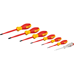 Bosch 1600A02NF7 Professional Insulated VDE Screwdriver Set - SL/PH (7pc)
