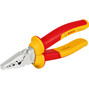 Bosch 1600A02NE6 Professional VDE Crimping Pliers - 180mm
