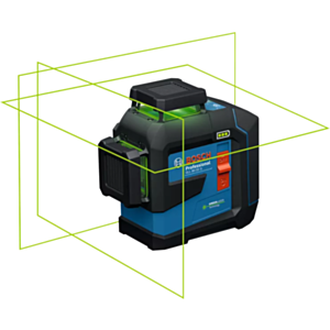 Bosch 0601065500 GLL 80-33 G Professional 360° Green Line Laser - 80m