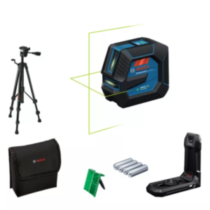 Bosch 0601065601 GLL 20-22 G Professional Green 2 Line Laser with Tripod