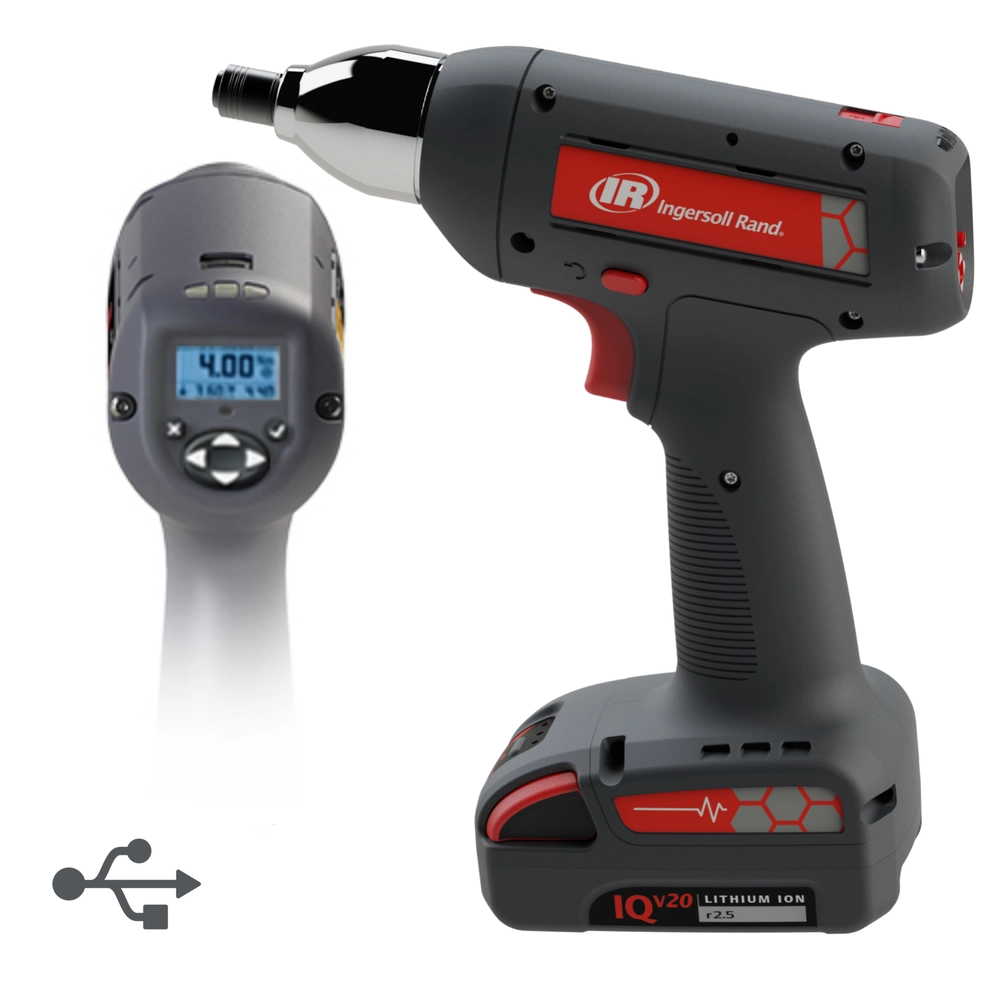 Ingersoll Rand QXFD Cordless Precision Screwdriver Pistols with Display 0.8 - 24 Nm