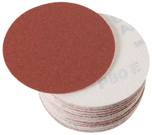 Fein 63728135010 115mm Sanding Pads - 80 Grit (Pack of 25)